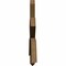 Ekena Millwork Alberta Rough Sawn Timber Gable Bracket, Western Red Cedar, 84"W x 24"H x 2"D x 6"F, 7/12 Pitch GBW084X24X0206ALB00RWR - alternate 5